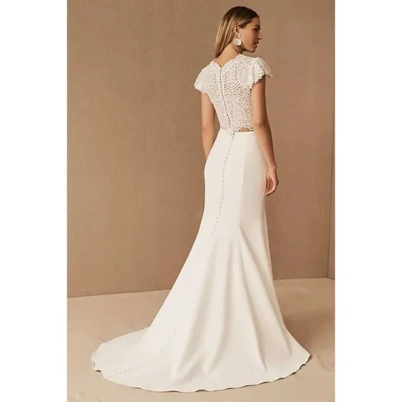 Jenny Yoo Oda Skirt Size 8 and 10 Wedding Bridal NEW Anthropologie